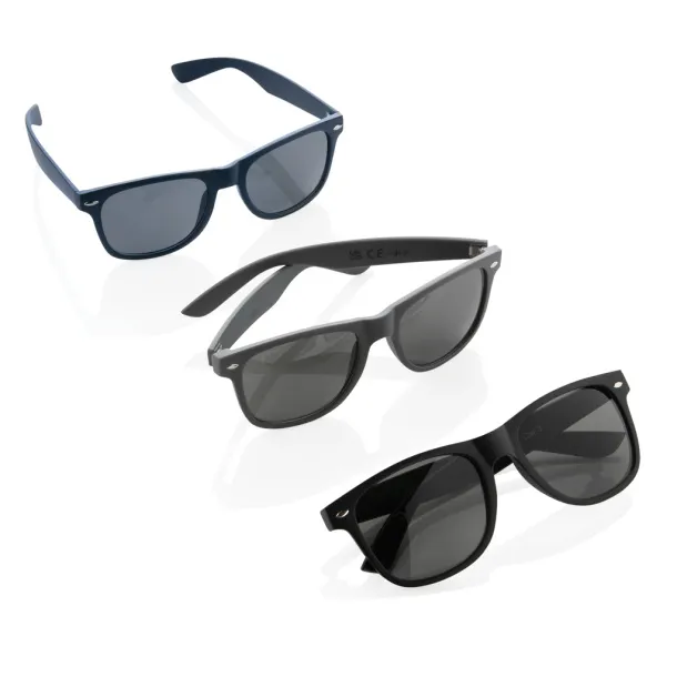  GRS recycled plastic sunglasses - XD Collection Black 