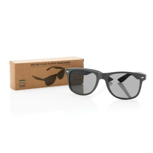  GRS recycled plastic sunglasses - XD Collection Anthracite 