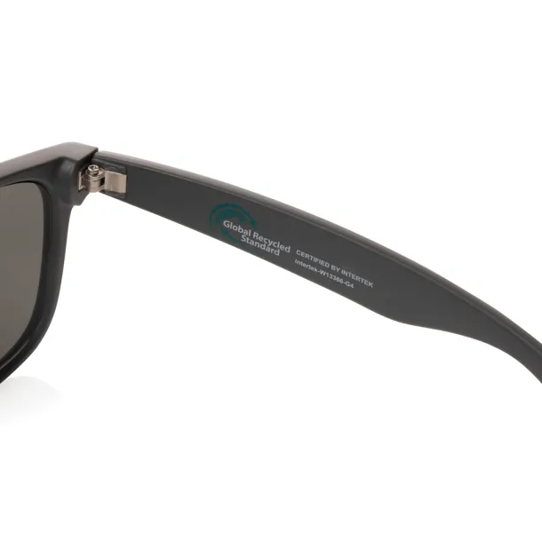  GRS recycled plastic sunglasses - XD Collection Anthracite 