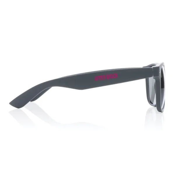  GRS recycled plastic sunglasses - XD Collection Anthracite 