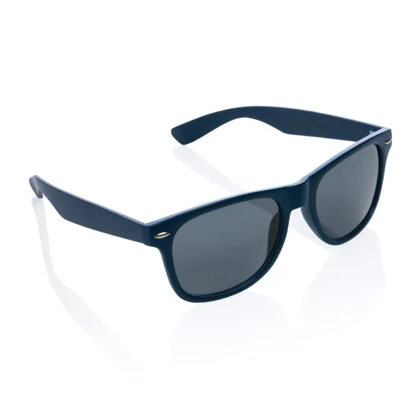  GRS recycled plastic sunglasses - XD Collection Navy Blue 