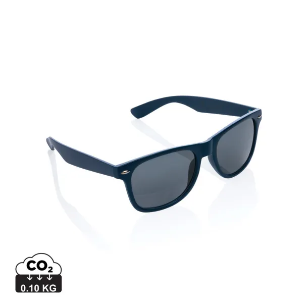  GRS recycled plastic sunglasses - XD Collection Navy Blue 