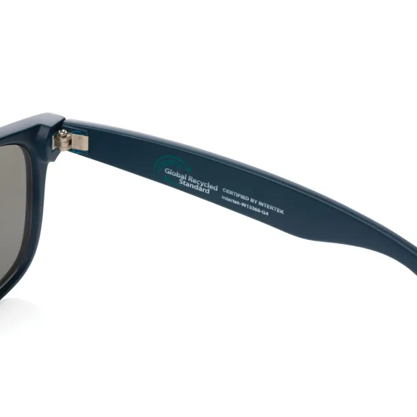  GRS recycled plastic sunglasses - XD Collection Navy Blue 