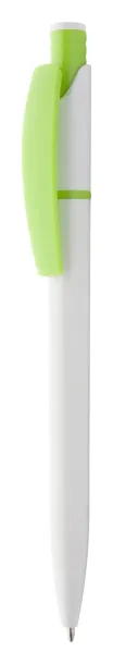 Archy ballpoint pen Lime green White