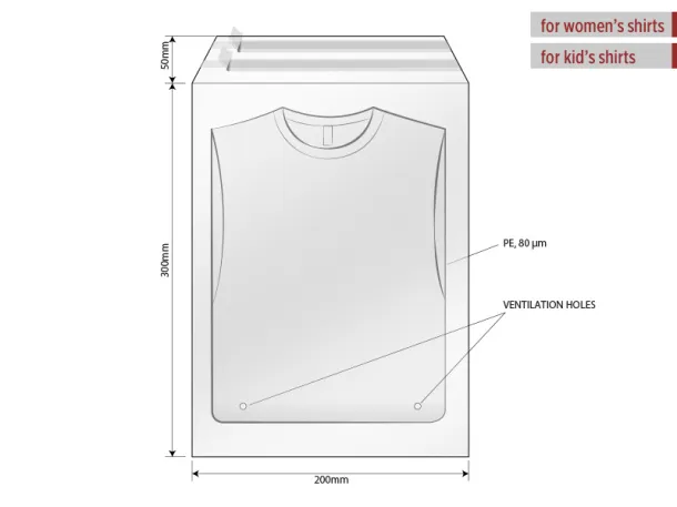 POLY BAG 20 x 30 foil Transparentna