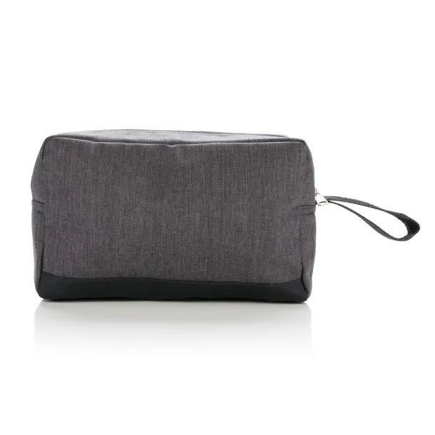  Classic two tone toiletry bag - XD Collection 446 Black