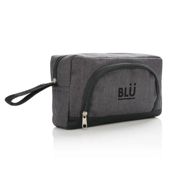  Classic two tone toiletry bag - XD Collection 446 Black