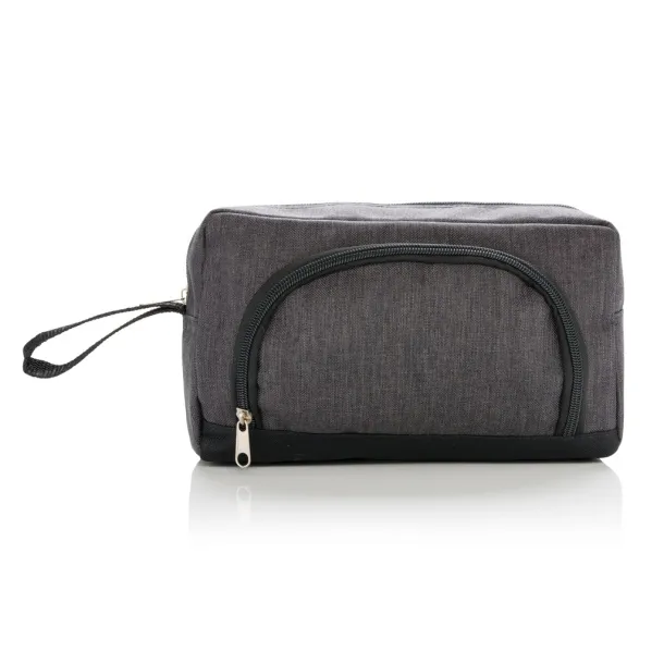  Classic two tone toiletry bag - XD Collection 446 Black