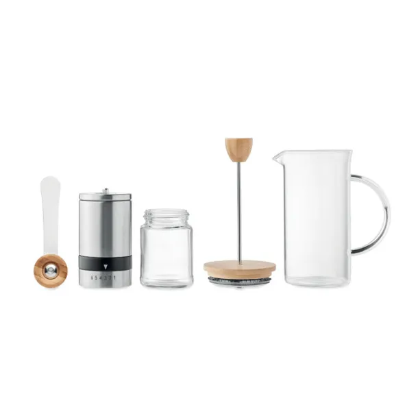 TERA Coffee set Matt Silver