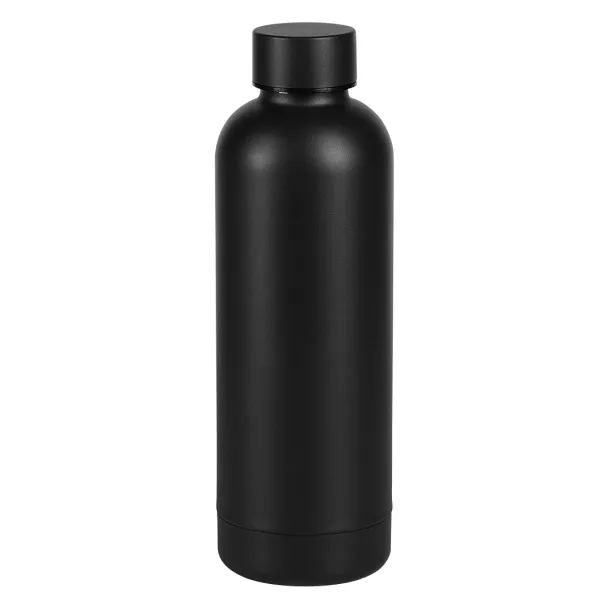 FLOW Vacuum insulated bottle, 500 ml - CASTELLI Black