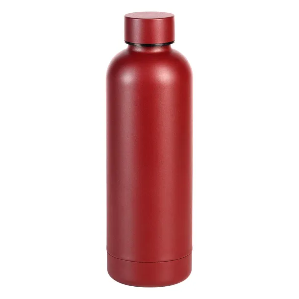 FLOW Vacuum insulated bottle, 500 ml - CASTELLI Red