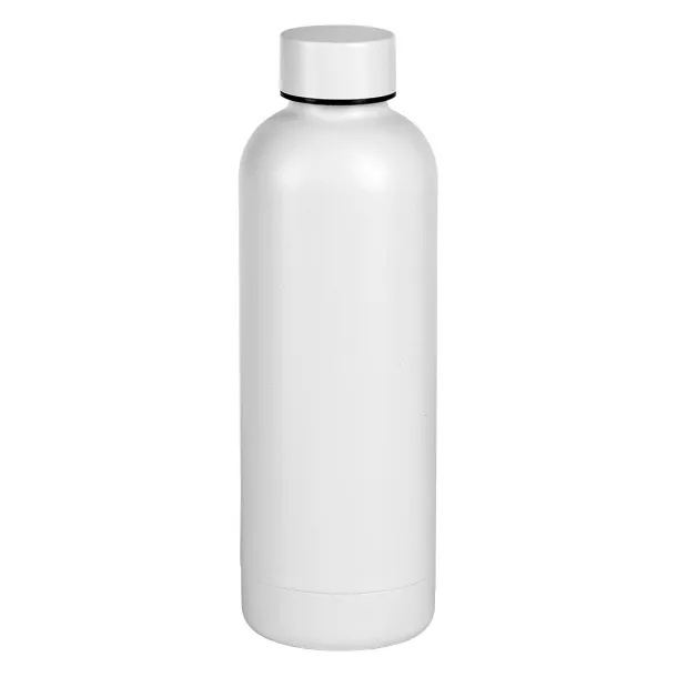 FLOW Vacuum insulated bottle, 500 ml - CASTELLI White