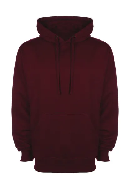  Hoodie bez etikete - FDM burgundac