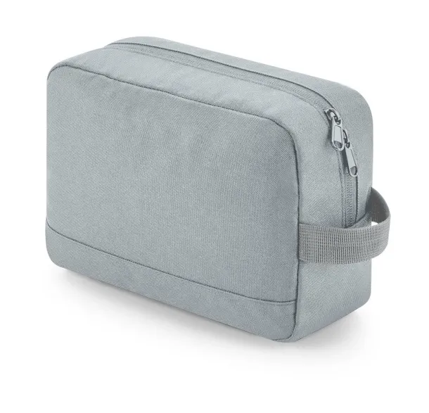  Essentials toaletna torbica od recikliranog poliestera - Bagbase Pure Grey