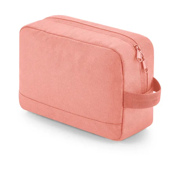  Essentials toaletna torbica od recikliranog poliestera - Bagbase Blush Pink