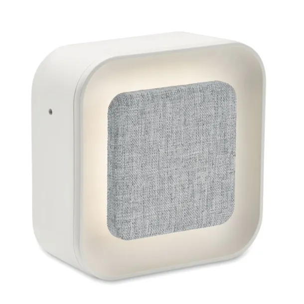 LUCE Recycled ABS/RPET alarm clock White