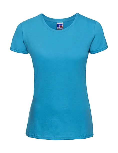  Ženska slim kratka majica, 145 g/m² - Russell  Turquoise