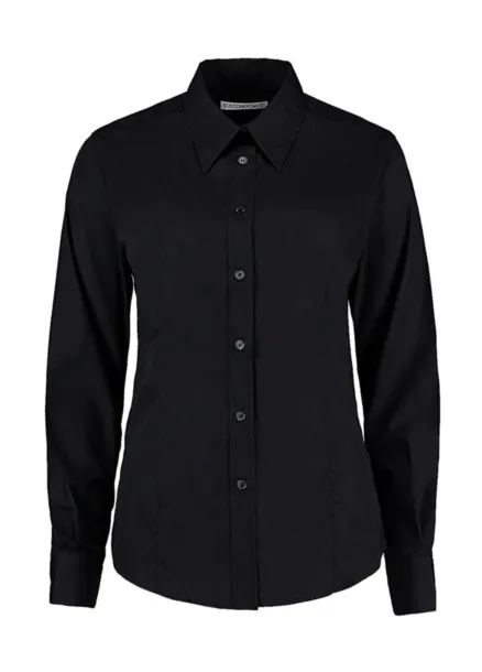  Women's Classic Fit Workforce Shirt - Kustom Kit Black