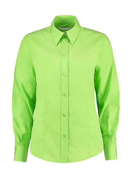  Women's Classic Fit Workforce Shirt - Kustom Kit Lime