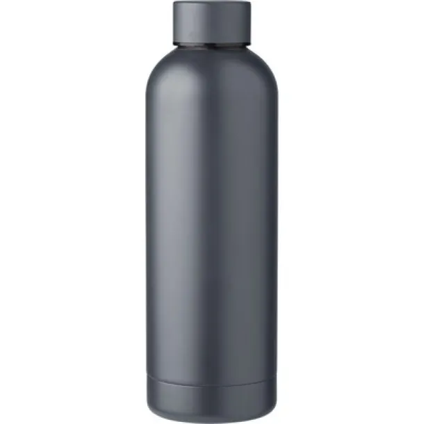  Thermo bottle 500 ml made from recycled stainless steel graphite