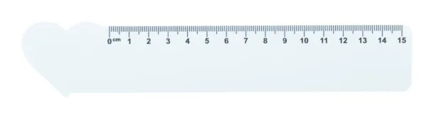 Couler 15 15 cm ruler, house White