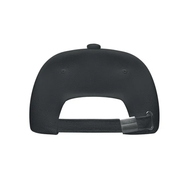 NAIMA CAP Hemp baseball cap 370 gr/m² Black