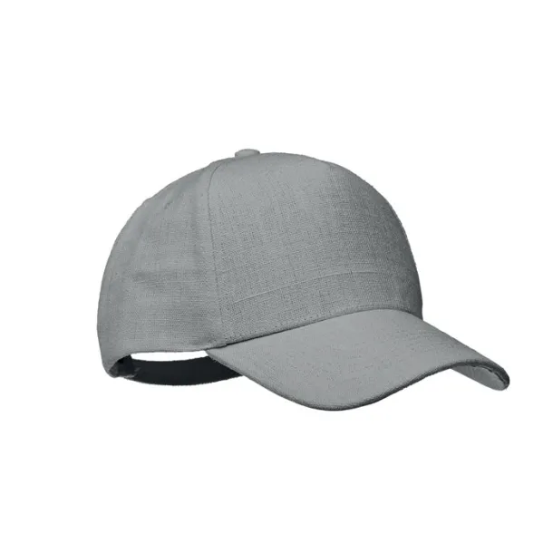 NAIMA CAP Hemp baseball cap 370 gr/m² Grey