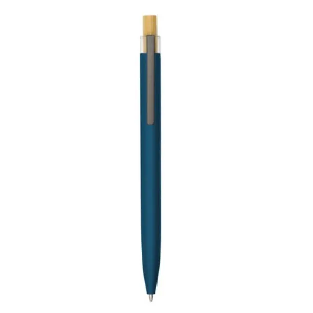 Randall Recycled aluminium ball pen navy blue