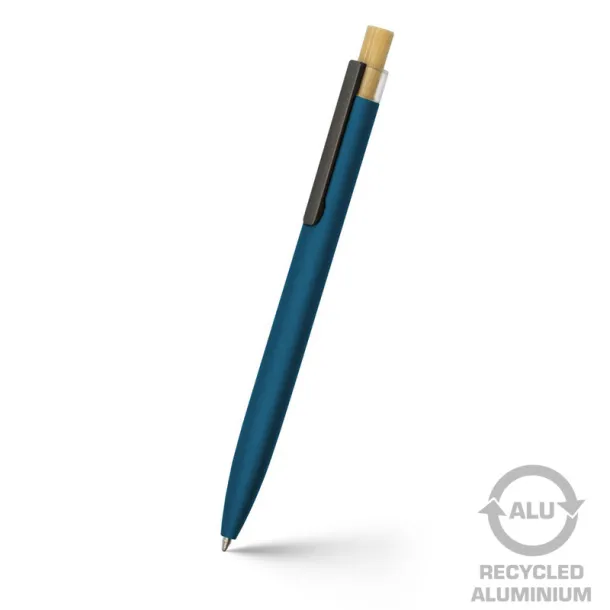 Randall Recycled aluminium ball pen navy blue