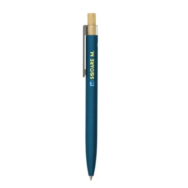 Randall Recycled aluminium ball pen navy blue