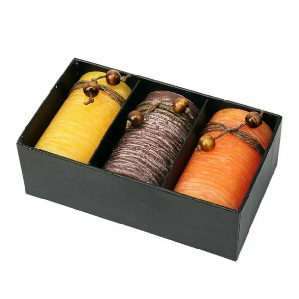 XMAS SCENTED C Christmas scented candle set White
