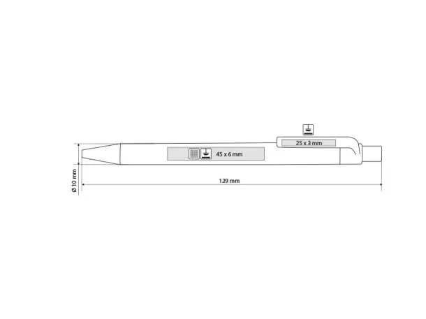 VITA biodegradable ball pen Light blue