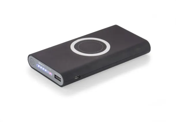 DOUBLE prijenosna baterija, 8 000 mAh Crna