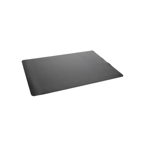  Swiss Peak GRS recycled PU desk mat - Swiss Peak Black 