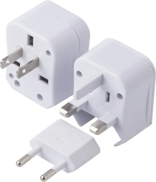 COBY ABS travel adapter