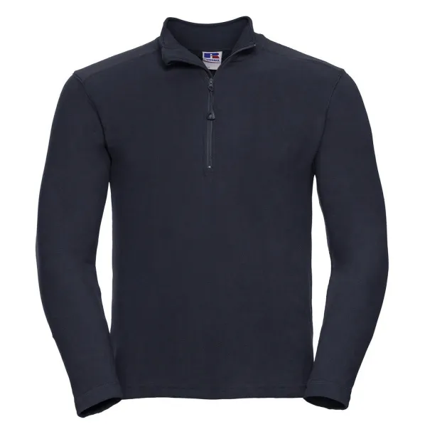  Men's 1/4 Zip Microfleece - Russell  French Navy