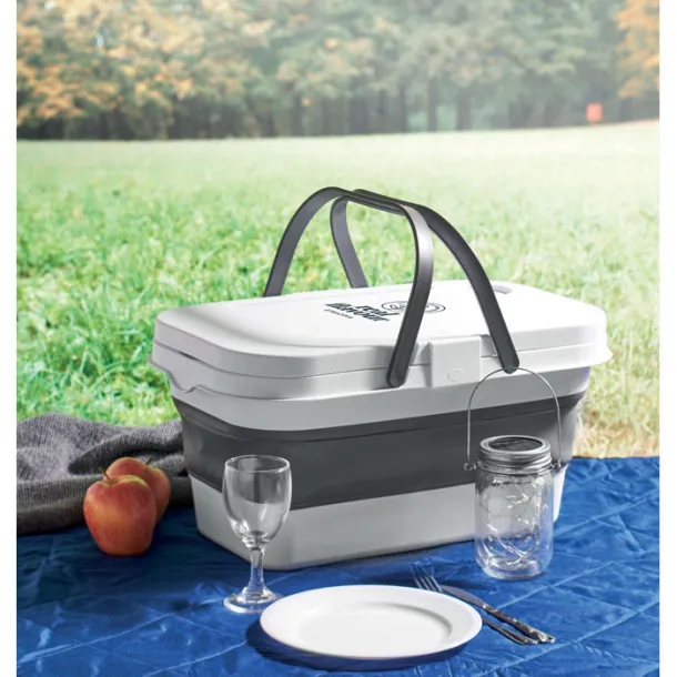 CESTA Collapsible picnic basket White