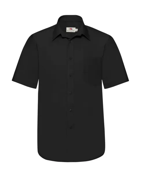  Poplin Shirt - Fruit of the Loom Black