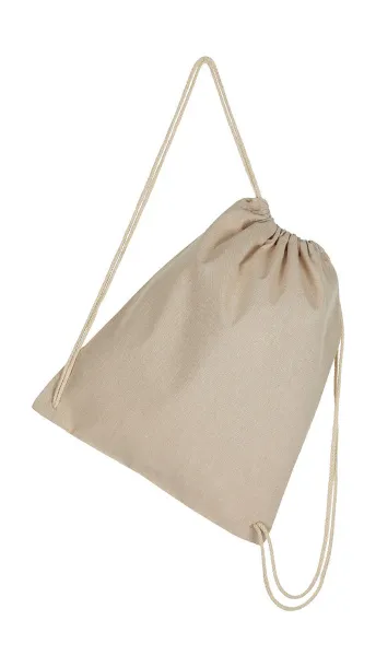  Torba s vezicama od recikliranog pamuka/poliestera - SG Accessories - BAGS Natural Heather