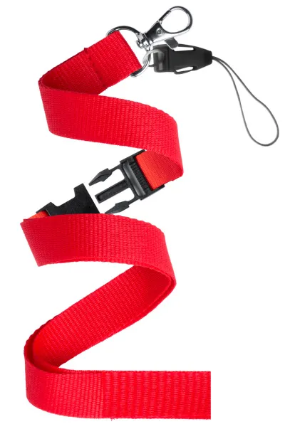 Duble lanyard Red
