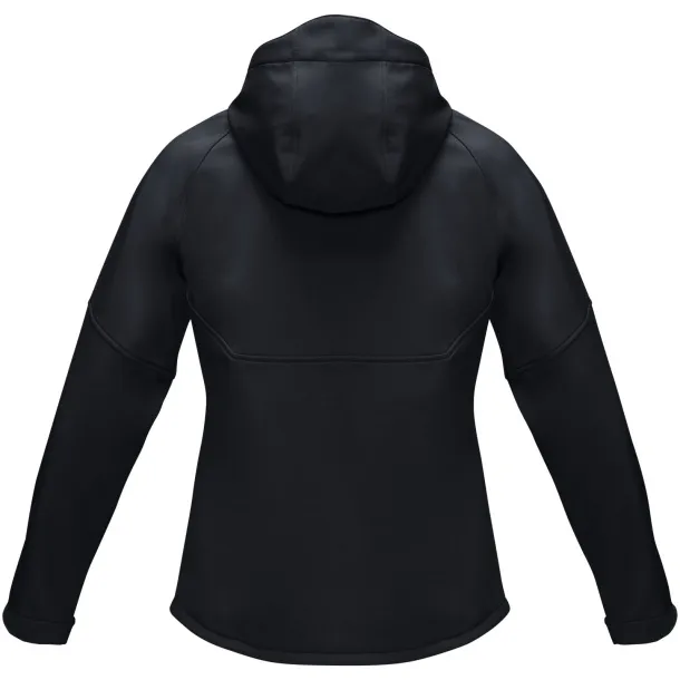 Coltan women’s GRS recycled softshell jacket - Elevate NXT Solid black