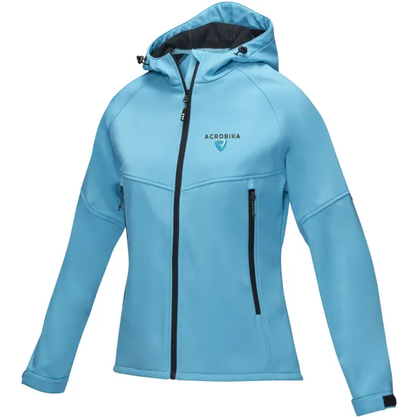 Coltan women’s GRS recycled softshell jacket - Elevate NXT NXT blue