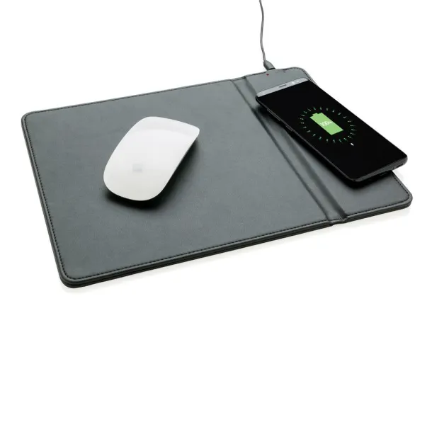  Mousepad with 5W wireless charging - XD Collection Black 