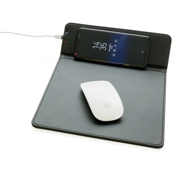  Mousepad with 5W wireless charging - XD Collection Black 