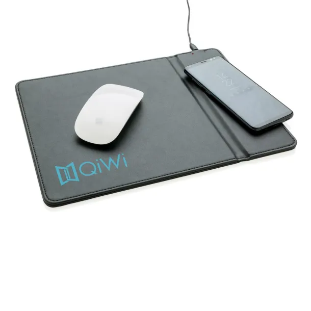  Mousepad with 5W wireless charging - XD Collection Black 