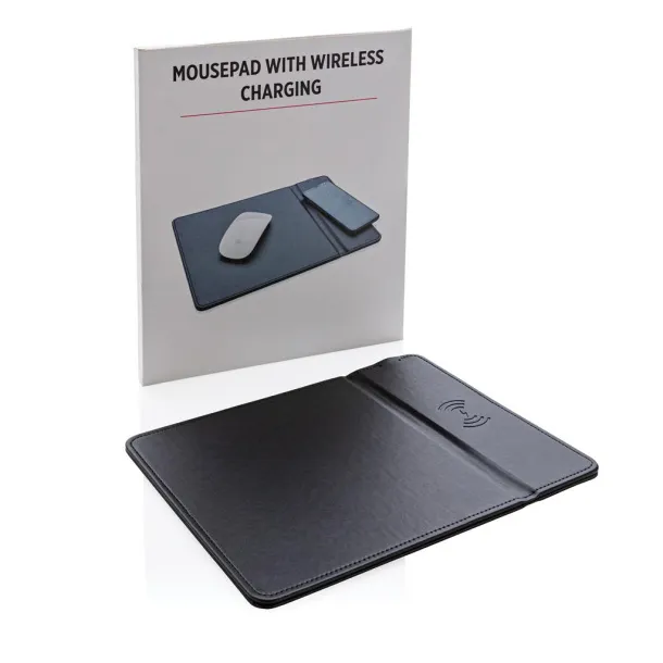  Mousepad with 5W wireless charging - XD Collection Black 