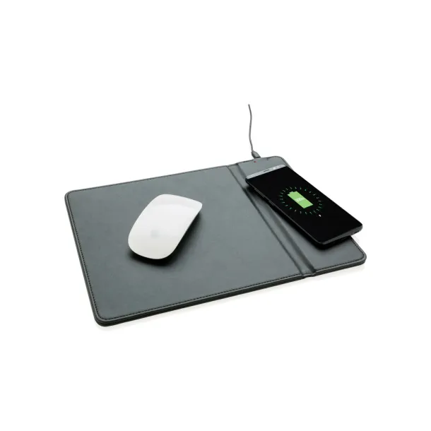  Mousepad with 5W wireless charging - XD Collection Black 