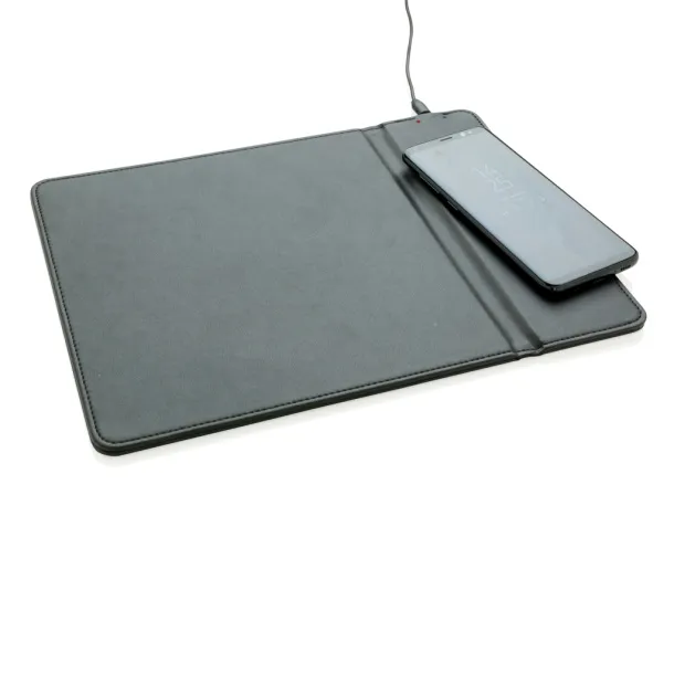  Mousepad with 5W wireless charging - XD Collection Black 