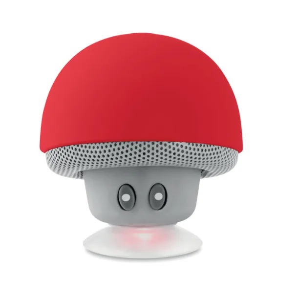 MUSHROOM Mushroom 3W Bluetooth speaker Red