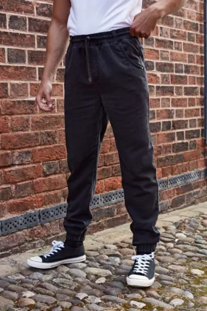  'ARTISAN' CHEF'S JOGGING TROUSERS - Premier Black Denim